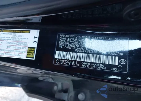 2014 Toyota Prius V Five from USA, damaged, VIN JTDZN3EU0EJ001494